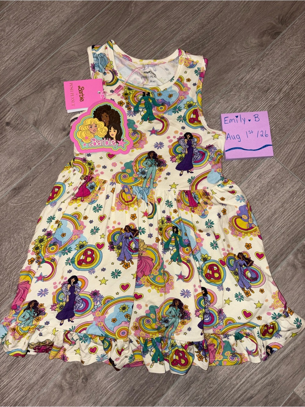 Posh Peanut Bamboo Twirl NWT 3/4T